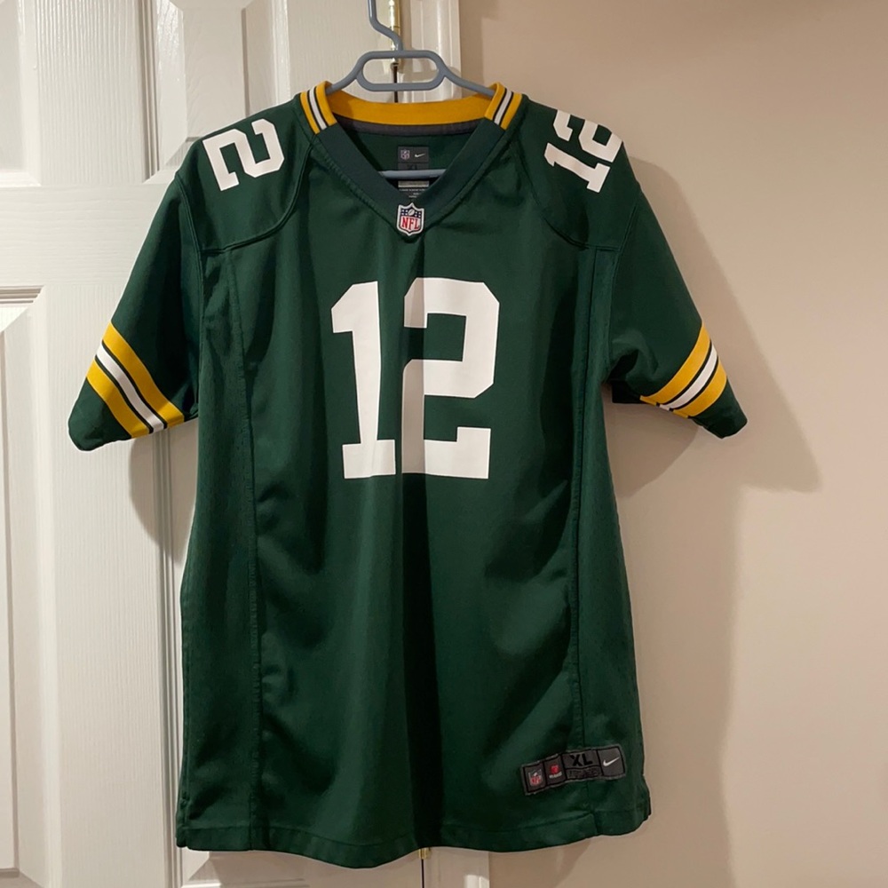 Nike Green Bay Packers Aaron Rodgers Jersey